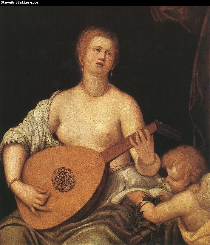 MICHELI Parrasio The Lute-playing Venus with Cupid ASG